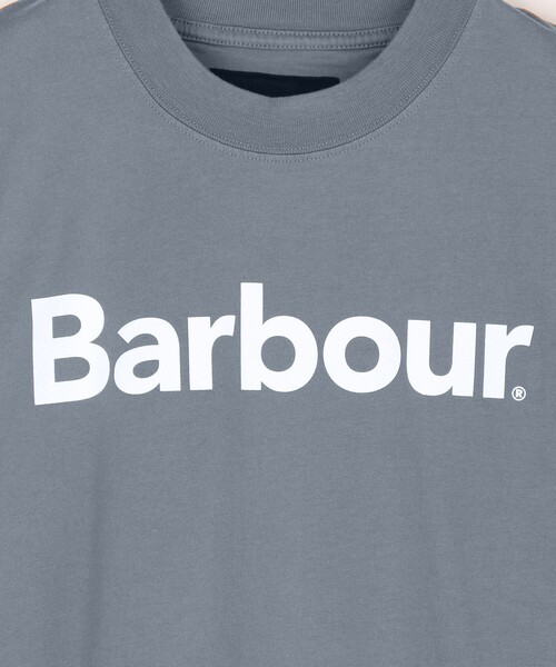 Barbour（バブアー）の「Barbour/バブアー PENSFORD OS FIT T-SHIRT（Tシャツ/カットソー・メンズ・ホワイト/グリーン/サックスブルー/ピンク・40/42/38）」の7枚目の写真