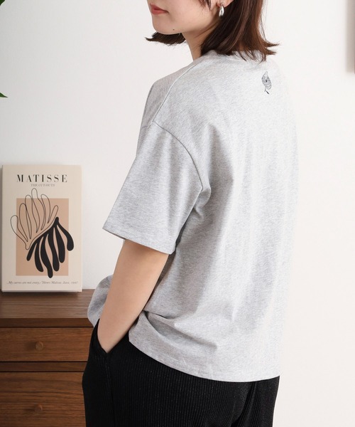 BARNDOOR(バーンドア)の「天竺アニマル Tシャツ 26SS(Tシャツ/カットソー・レディース・ネイビー系3/グレー系2/ホワイト系2/ホワイト系1/グレー系1/ホワイト系4/ブラック系4/ホワイト系3・FREE)」の17枚目の写真