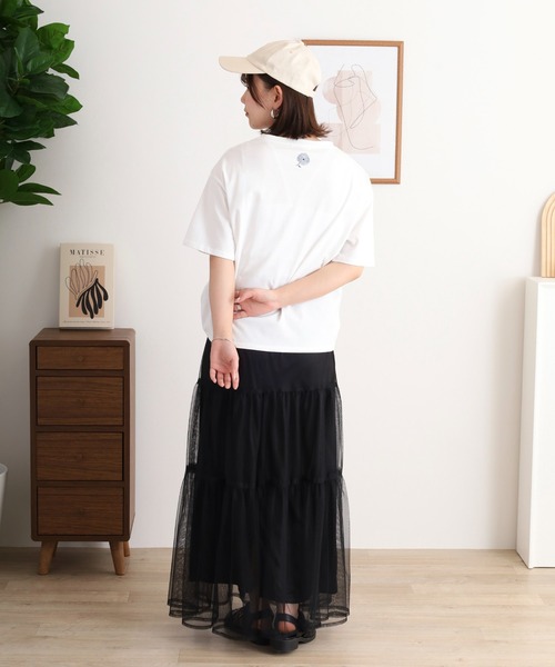 BARNDOOR(バーンドア)の「天竺アニマル Tシャツ 26SS(Tシャツ/カットソー・レディース・ネイビー系3/グレー系2/ホワイト系2/ホワイト系1/グレー系1/ホワイト系4/ブラック系4/ホワイト系3・FREE)」の14枚目の写真