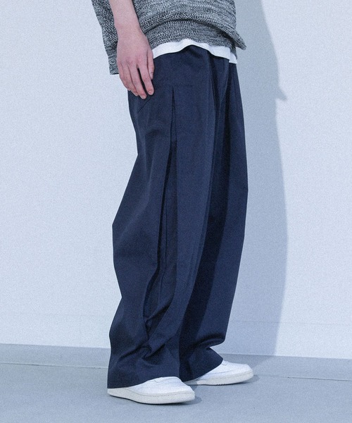 MDR(エムディアール)の「サイドタックバルーンシルエットパンツ(その他パンツ・メンズ・ネイビー/カーキ/ブラック/オフホワイト・M/L)」の4枚目の写真