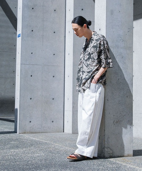 MDR(エムディアール)の「サイドタックバルーンシルエットパンツ(その他パンツ・メンズ・ネイビー/カーキ/ブラック/オフホワイト・M/L)」の7枚目の写真