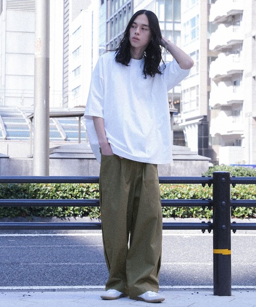 MDR(エムディアール)の「サイドタックバルーンシルエットパンツ(その他パンツ・メンズ・ネイビー/カーキ/ブラック/オフホワイト・M/L)」の9枚目の写真