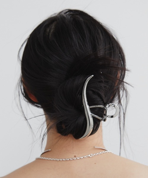 ニュアンスウェーブヘアクリップ（バレッタ/ヘアクリップ