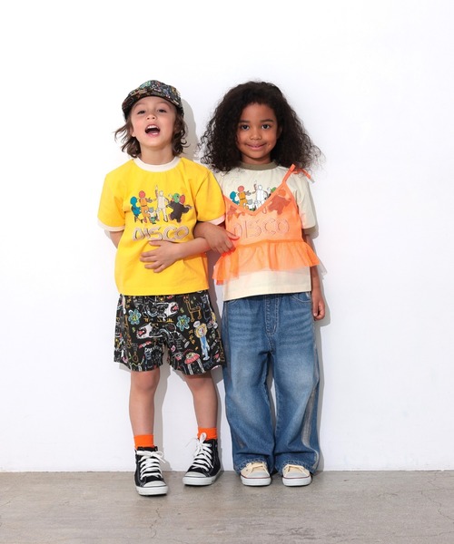 Ocean&Ground（オーシャン&グラウンド）の「Jr.FUNNY ﾘﾝｶﾞｰTｼｬﾂ【ZOZO限定】（Tシャツ/カットソー・キッズ・キナリ/クリーム/ブラック/グレー・150/160）」の18枚目の写真