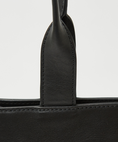 alfredoBANNISTER（アルフレッドバニスター）の「ヘキサゴン レザー トートバッグ（トートバッグ・メンズ・ブラック系その他/ブラック・フリー）」の14枚目の写真