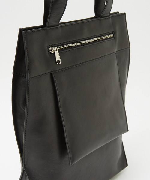 alfredoBANNISTER（アルフレッドバニスター）の「ヘキサゴン レザー トートバッグ（トートバッグ・メンズ・ブラック系その他/ブラック・フリー）」の22枚目の写真