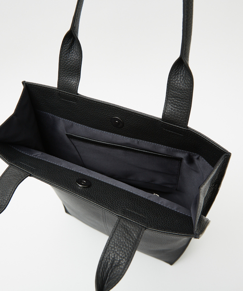 alfredoBANNISTER（アルフレッドバニスター）の「ヘキサゴン レザー トートバッグ（トートバッグ・メンズ・ブラック系その他/ブラック・フリー）」の6枚目の写真