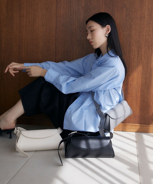 無様 ショルダーバッグ JH312908 somlu.】横長ベルトショルダーバッグ（ショルダーバッグ