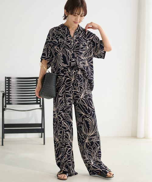 JOURNAL STANDARD relume(ジャーナルスタンダード レリューム)の「《追加》【BILA77/ヴィーラセブンティセブン】BEDFORD TOP:シャツ(シャツ/ブラウス・レディース・オレンジ/ブラック・SMALL)」の4枚目の写真