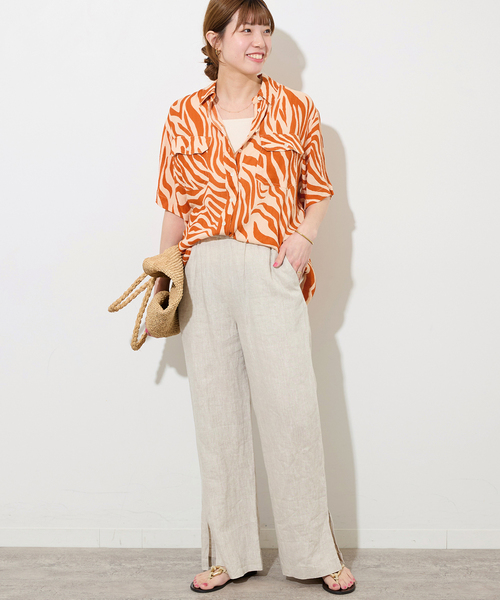 追加》【BILA77/ヴィーラセブンティセブン】BEDFORD TOP：シャツ