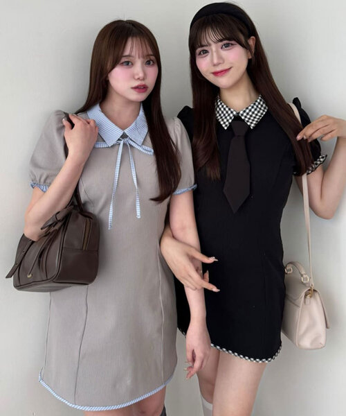 優れた品質 セール】3wayドッキングミニワンピ（ワンピース）｜OLIVE des K-POP・アジア