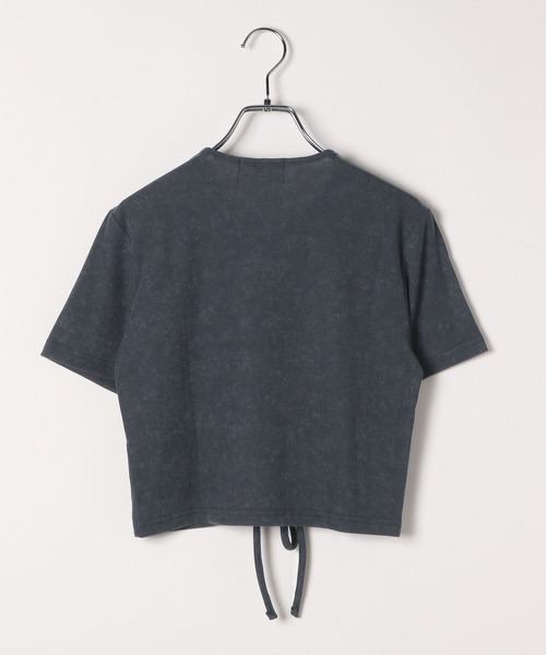 3.3 Field Trip (3.3フィールドトリップ)の「3.3 Field Trip/ピグメント加工半袖(Tシャツ/カットソー・レディース・チャコール/ブルー・FREE)」の3枚目の写真