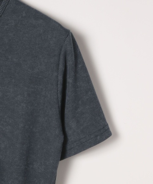 3.3 Field Trip (3.3フィールドトリップ)の「3.3 Field Trip/ピグメント加工半袖(Tシャツ/カットソー・レディース・チャコール/ブルー・FREE)」の6枚目の写真