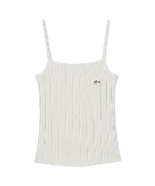 LACOSTE（ラコステ）の「LACOSTE/キャミニットプルオーバー（ニット/セーター・レディース・ブラック/ホワイト/グリーン/ピンク・FREE）」の15枚目の写真