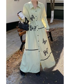 アポロアメリ ワンピース Ameri ワンピース 「AMERI/アメリ」「STUDIOUS別注」Art Organdy