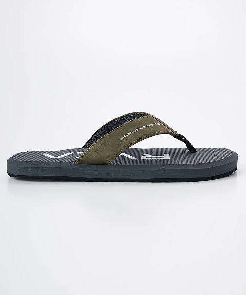RVCA(ルーカ)の「RVCA メンズ ONSHORE BEACH SANDAL ファッションサンダル 【2025年夏モデル】/ルーカロゴビーサン(ビーチサンダル)(サンダル・メンズ・オリーブ/カーキ/ブラック・10/9/8)」の17枚目の写真