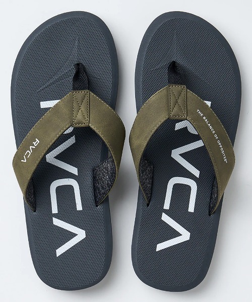 RVCA(ルーカ)の「RVCA メンズ ONSHORE BEACH SANDAL ファッションサンダル 【2025年夏モデル】/ルーカロゴビーサン(ビーチサンダル)(サンダル・メンズ・オリーブ/カーキ/ブラック・10/9/8)」の19枚目の写真