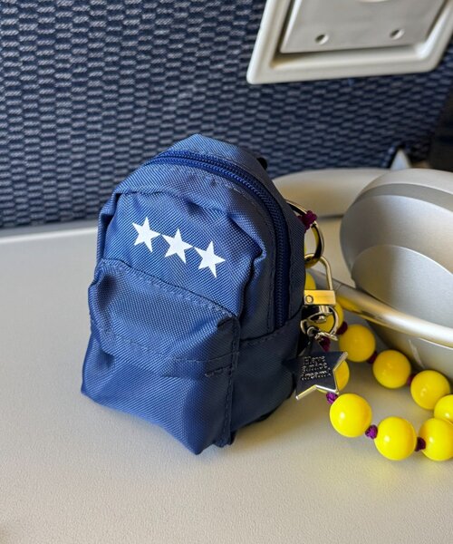 CIAOPANIC TYPY（チャオパニックティピー）の「【UNISEX】アソートミニバック付ビーズマルチチャーム（チャーム・レディース・パープル/レッド/ピンク/イエロー/オレンジ/ブルー/グリーン・ONE SIZE）」の5枚目の写真