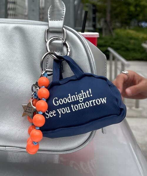 CIAOPANIC TYPY（チャオパニックティピー）の「【UNISEX】アソートミニバック付ビーズマルチチャーム（チャーム・レディース・パープル/レッド/ピンク/イエロー/オレンジ/ブルー/グリーン・ONE SIZE）」の16枚目の写真