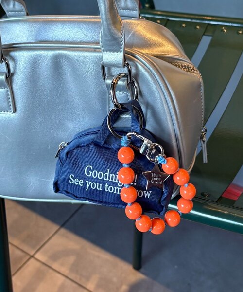 CIAOPANIC TYPY（チャオパニックティピー）の「【UNISEX】アソートミニバック付ビーズマルチチャーム（チャーム・レディース・パープル/レッド/ピンク/イエロー/オレンジ/ブルー/グリーン・ONE SIZE）」の10枚目の写真