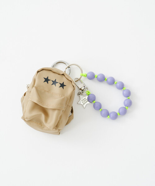 CIAOPANIC TYPY（チャオパニックティピー）の「【UNISEX】アソートミニバック付ビーズマルチチャーム（チャーム・レディース・パープル/レッド/ピンク/イエロー/オレンジ/ブルー/グリーン・ONE SIZE）」の21枚目の写真