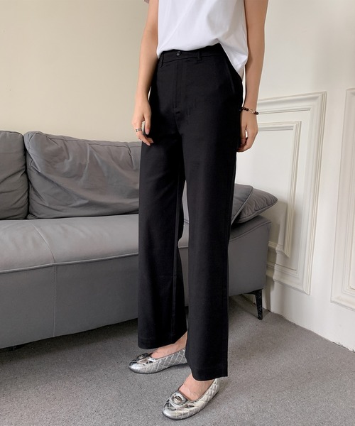 DECADE CLASSIC（ディケイド クラシック）の「ゆったりパンツ（チノパンツ・レディース・ホワイト/ブラック・MEDIUM/LARGE/SMALL）」の13枚目の写真