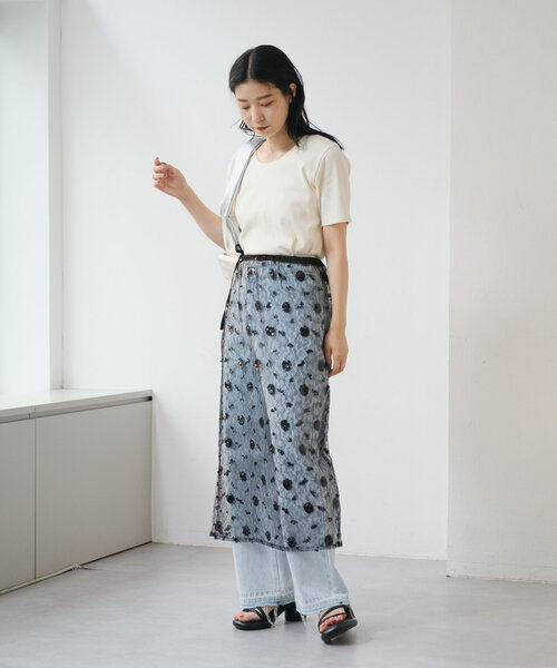 Kastane（カスタネ）の「チャンキーヒールサンダル（サンダル・レディース・アイボリー/ブラック・36/37/38）」の18枚目の写真