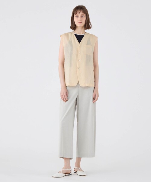 セール】ラミーソリッド Vネックジレ（ベスト）｜MACPHEE（マカフィー