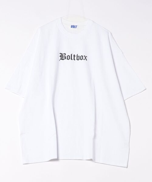 a.p.o.v.(エーピーオービー)の「a.p.o.v. ストリートフォントロゴオーバーサイズTシャツ(Tシャツ/カットソー・メンズ・ホワイト/ブラック/グレー・ONESIZE)」の6枚目の写真