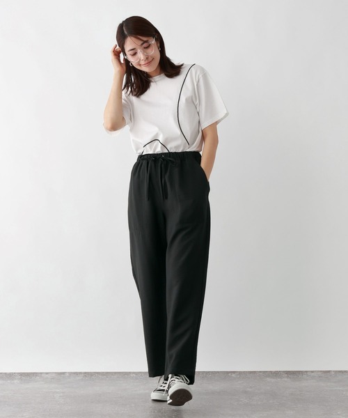 FOUND GOOD（ファウンドグッド）の「セイリョウイージーパンツ（その他パンツ・レディース・オレンジ系5/ブルー系5/グレー系8/アイボリー/ブラック/グリーン系8・L/S/M）」の7枚目の写真