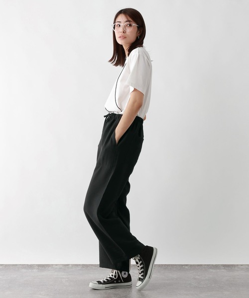 FOUND GOOD（ファウンドグッド）の「セイリョウイージーパンツ（その他パンツ・レディース・オレンジ系5/ブルー系5/グレー系8/アイボリー/ブラック/グリーン系8・L/S/M）」の8枚目の写真