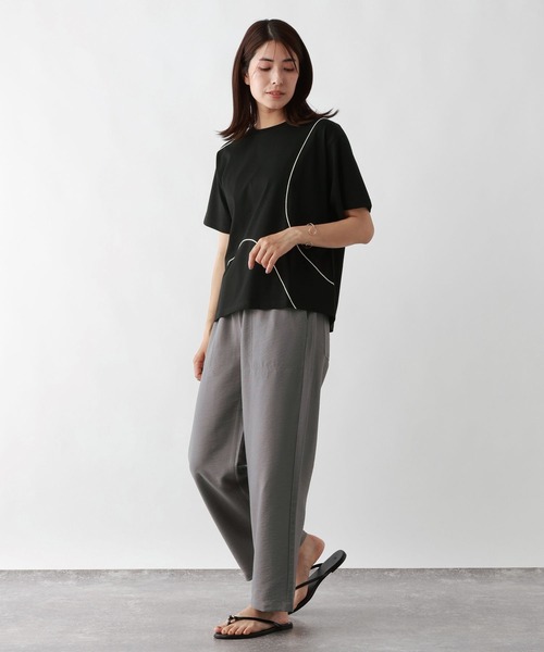 FOUND GOOD（ファウンドグッド）の「セイリョウイージーパンツ（その他パンツ・レディース・オレンジ系5/ブルー系5/グレー系8/アイボリー/ブラック/グリーン系8・L/S/M）」の12枚目の写真