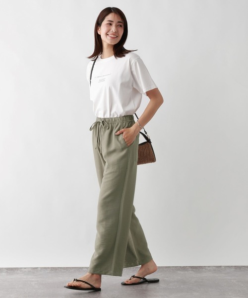 FOUND GOOD（ファウンドグッド）の「セイリョウイージーパンツ（その他パンツ・レディース・オレンジ系5/ブルー系5/グレー系8/アイボリー/ブラック/グリーン系8・L/S/M）」の20枚目の写真