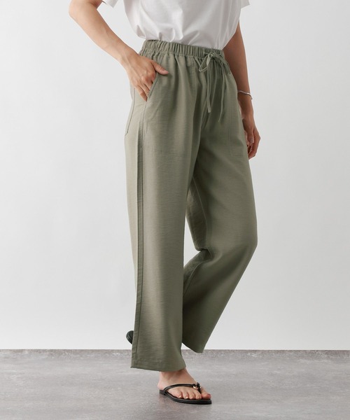 FOUND GOOD（ファウンドグッド）の「セイリョウイージーパンツ（その他パンツ・レディース・オレンジ系5/ブルー系5/グレー系8/アイボリー/ブラック/グリーン系8・L/S/M）」の22枚目の写真