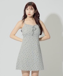ALLuRing ChaRm（アリュリングチャーム）の「Floral Print Camisole Mini Dress / 花柄キャミソールミニドレス 小花柄（ワンピース）」