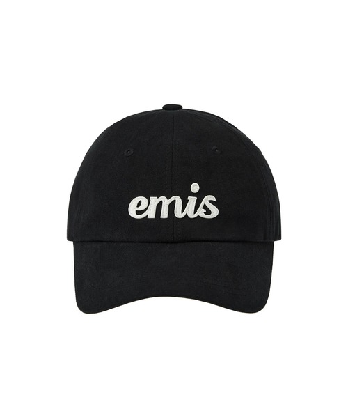 emis エミス イミス キャップ ブラック 未使用 セール中 emis(エミス) キャップ NEW LOGO BALL CAP (wflagsemis