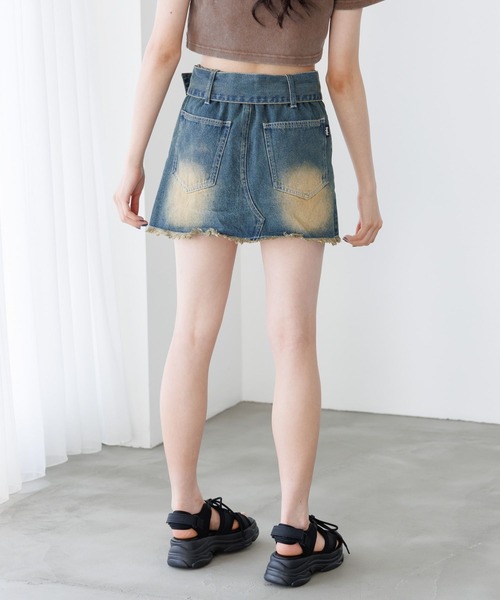 セール】ハトメベルトツキミニスカート（スカート）｜repipi armario