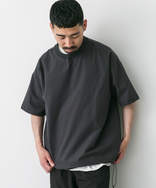 MARMOT（マーモット）の「『別注』Marmot×DOORS　DotAir drawstring T-shirts（Tシャツ/カットソー・メンズ・ブラック/ベージュ/チャコールグレー・X-LARGE/LARGE/MEDIUM）」の7枚目の写真