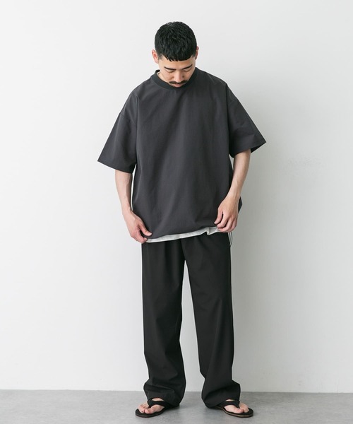 MARMOT（マーモット）の「『別注』Marmot×DOORS　DotAir drawstring T-shirts（Tシャツ/カットソー・メンズ・ブラック/ベージュ/チャコールグレー・X-LARGE/LARGE/MEDIUM）」の10枚目の写真