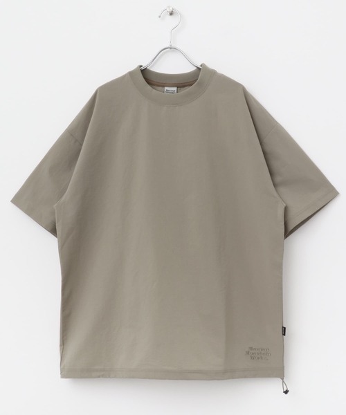 MARMOT（マーモット）の「『別注』Marmot×DOORS　DotAir drawstring T-shirts（Tシャツ/カットソー・メンズ・ブラック/ベージュ/チャコールグレー・X-LARGE/LARGE/MEDIUM）」の16枚目の写真