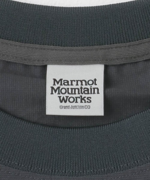 MARMOT（マーモット）の「『別注』Marmot×DOORS　DotAir drawstring T-shirts（Tシャツ/カットソー・メンズ・ブラック/ベージュ/チャコールグレー・X-LARGE/LARGE/MEDIUM）」の21枚目の写真