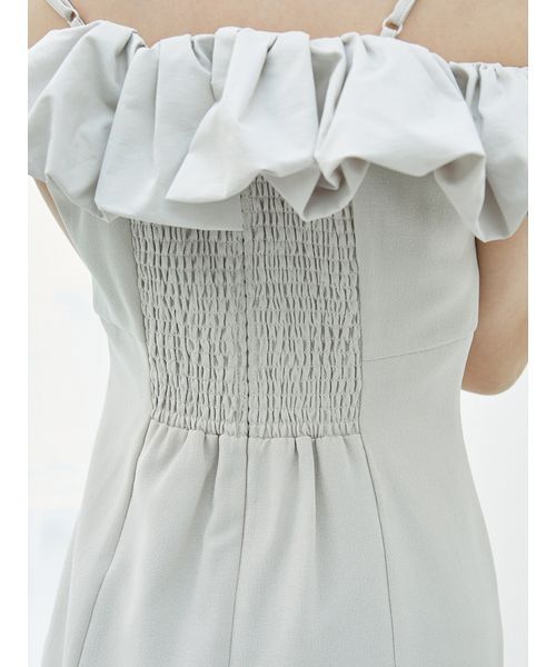 SNIDEL（スナイデル）の「パフスリワンピース（ワンピース・レディース・アイボリー/ブラック/ピンクベージュ・0/1）」の22枚目の写真