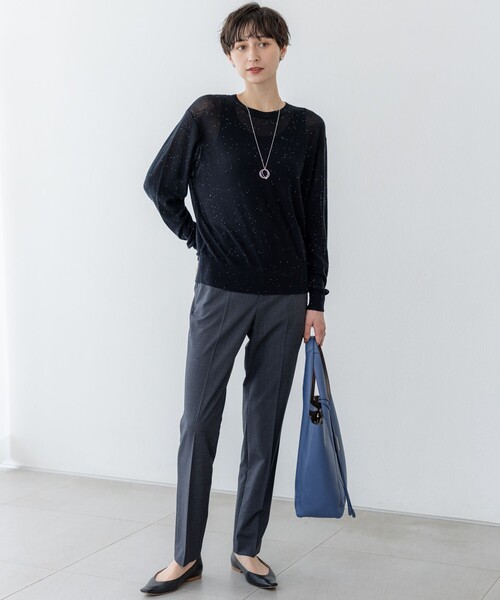 23区（ニジュウサンク）の「ナローリングトップ ネックレス（ネックレス・レディース・ゴールド系/シルバー系・F）」の6枚目の写真