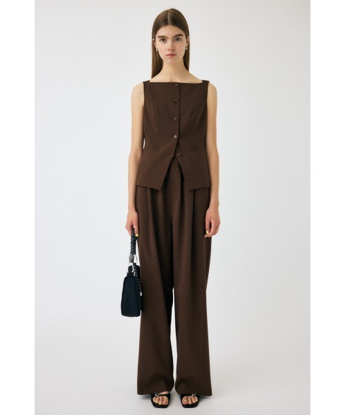 moussy BOAT NECK ベスト T.GRY BOAT NECK ベスト｜マウジーの通販｜&mall（アンドモール）三井