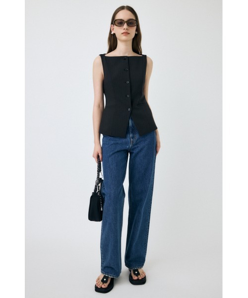 セール】BOAT NECK ベスト（ベスト）｜MOUSSY（マウジー）の