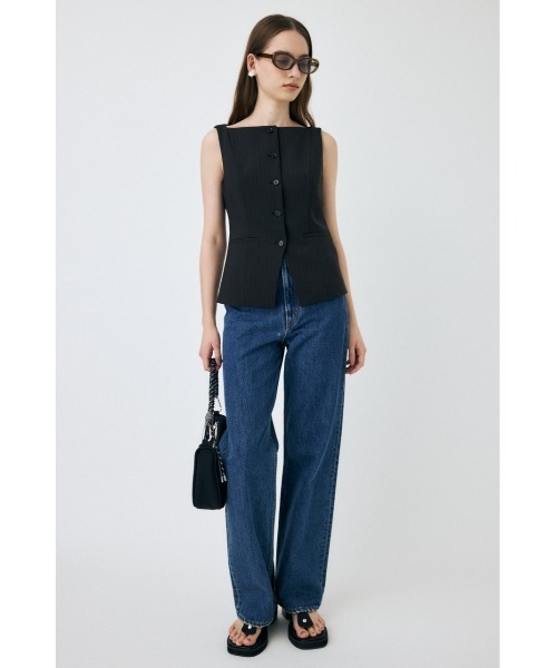 moussy ボートネックベスト　boat neck ベスト MOUSSY | BOAT NECK ベスト (その他トップス ) |SHEL'TTER WEBSTORE