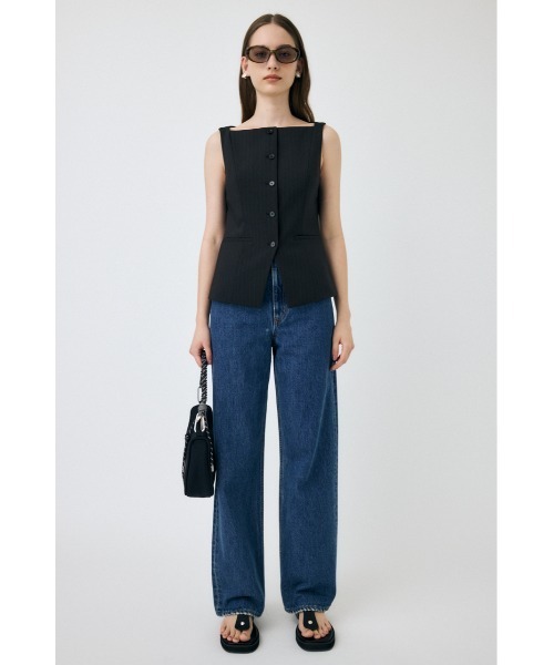 moussy BOAT NECK ベスト T.GRY MOUSSY | BOAT NECK ベスト (その他トップス ) |SHEL'TTER WEBSTORE