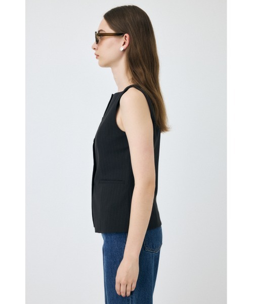moussy ボートネックベスト　boat neck ベスト BOAT NECK ベスト｜マウジーの通販｜&mall（アンドモール）三井