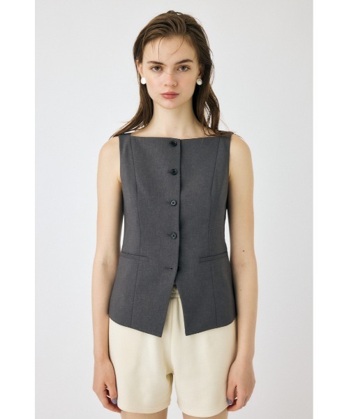 セール】BOAT NECK ベスト（ベスト）｜MOUSSY（マウジー）の