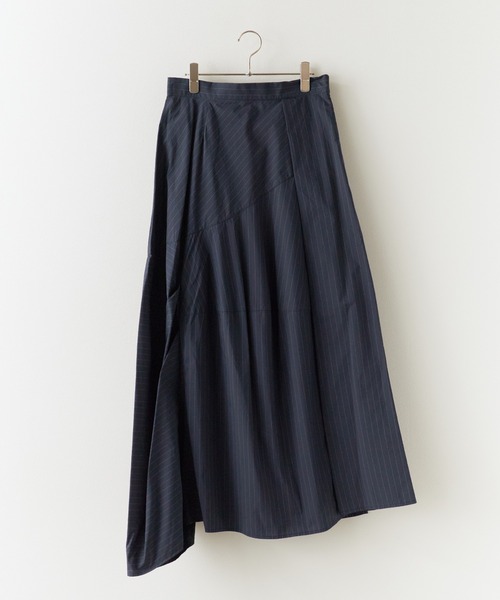 c/est(シーエ)の「c/est/シーエ LUCK スカート 秋物 秋服 2026年秋冬(スカート・レディース・ネイビー/オフホワイト・2/1)」の9枚目の写真